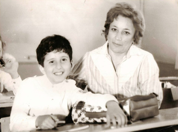 Ученик и учительница, Баку